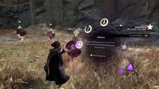 Forspoken purple magic support spell radial menu