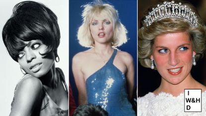 Three famous wearers of bobs throughout history Diana Ross, Debbie Harry and Diana Princess of Wales