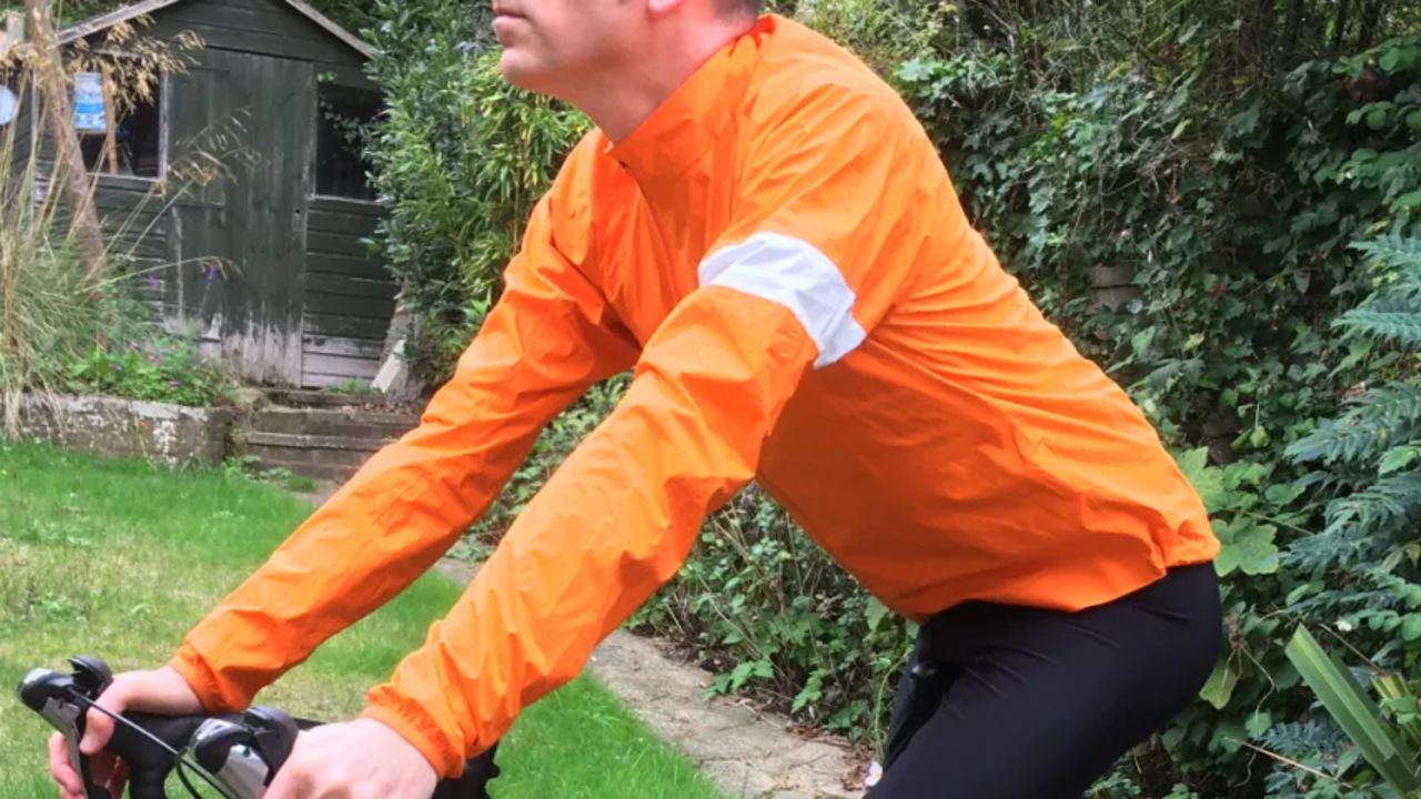 Image shows Rapha Core Rain Jacket II.