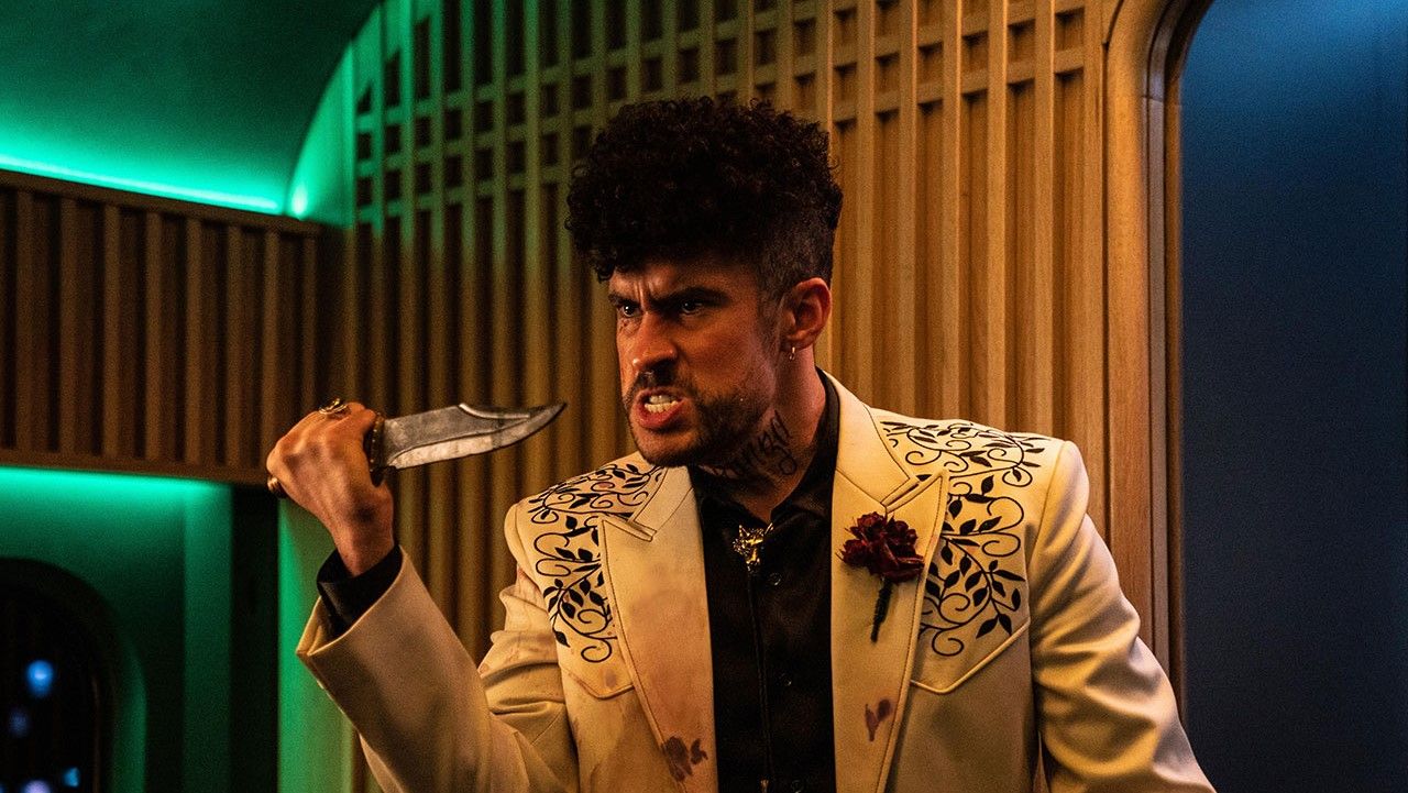Bad Bunny in Bullet Train