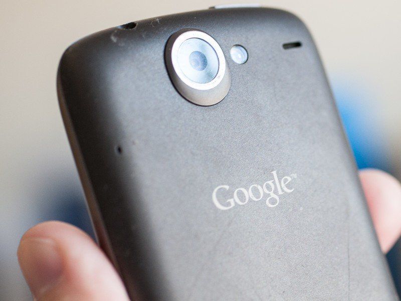 Google got top billing in the Nexus One branding