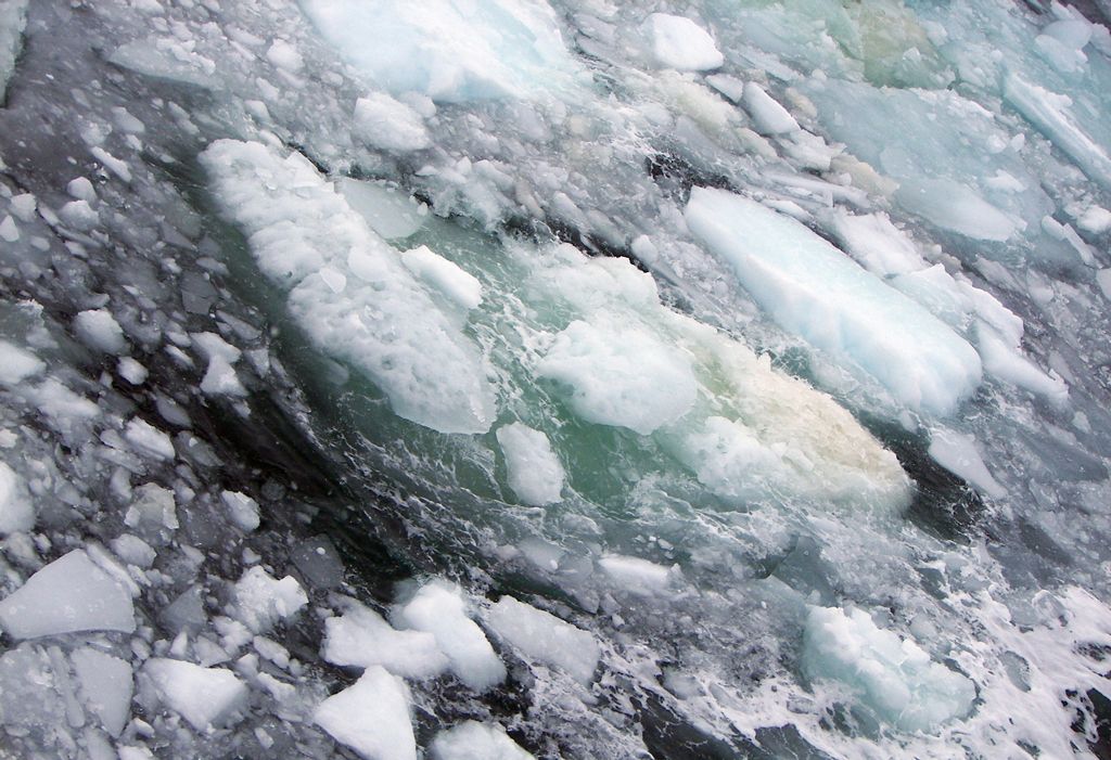 East Siberian sea surface