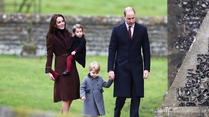 Prince George, Charlotte, Kate Middleton and Prince William