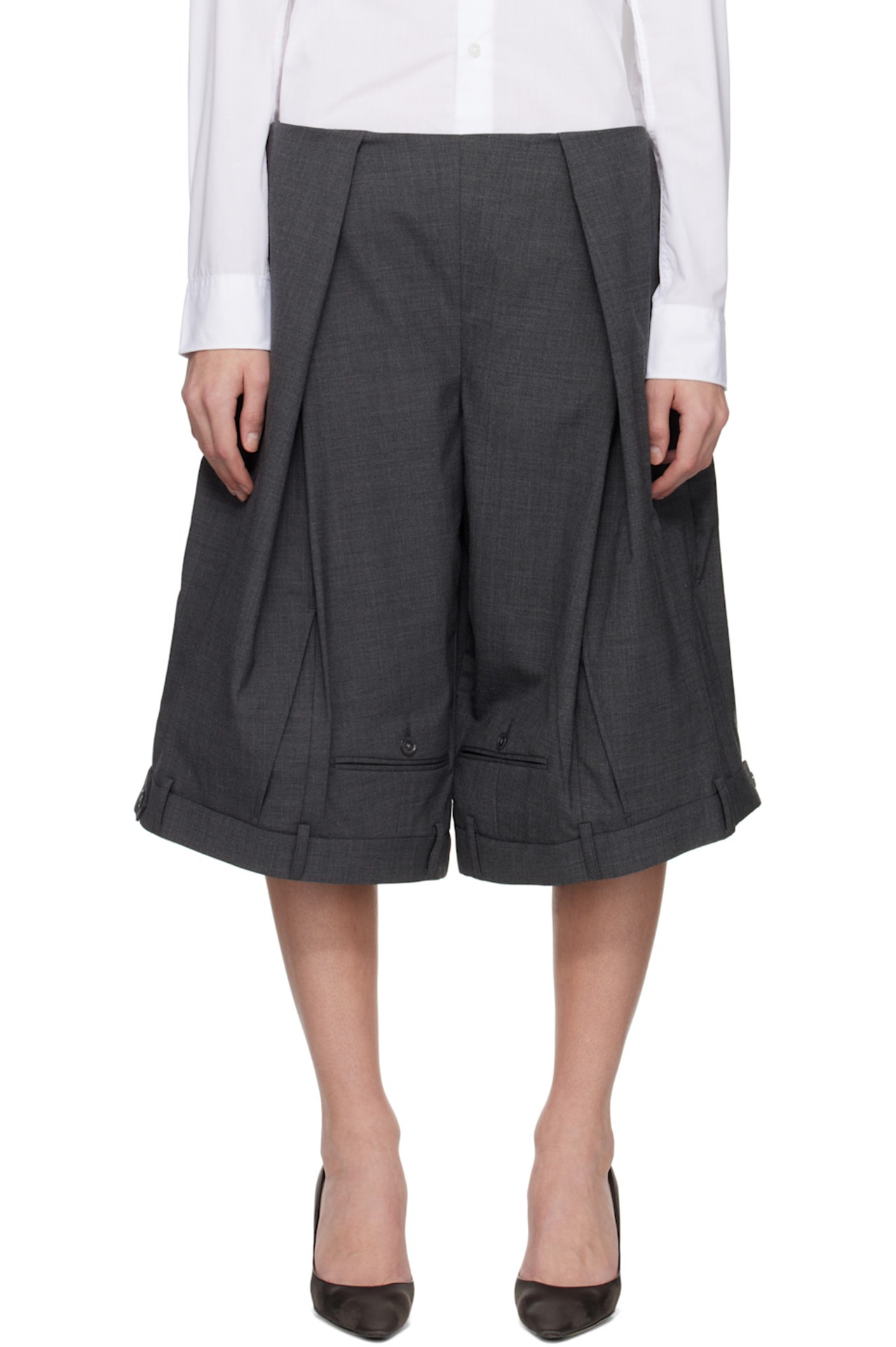 Hodakova grey shorts