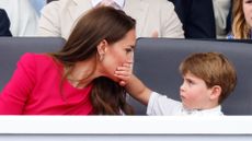 kate middleton and prince louis