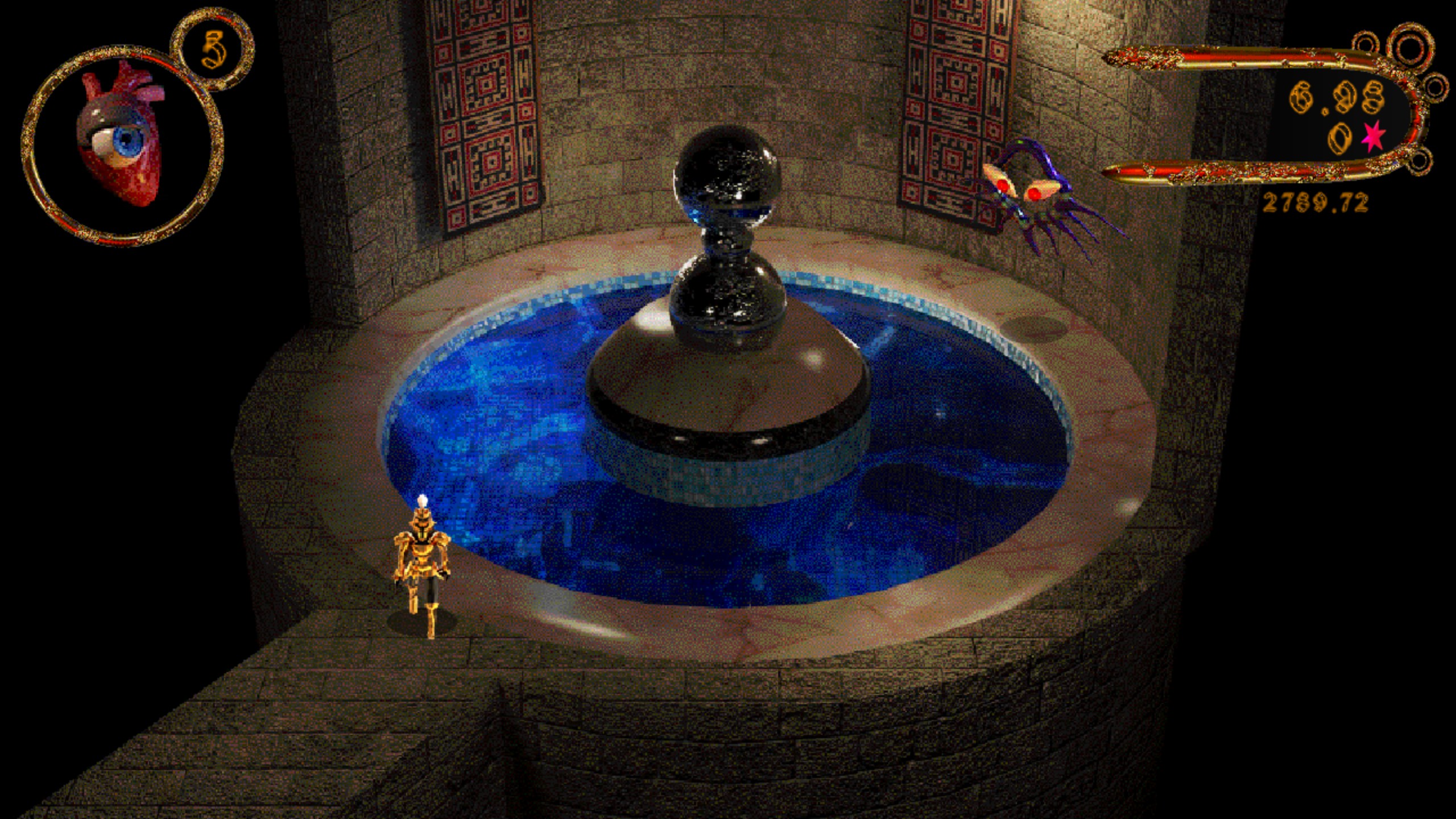 healing fountain area in Dreamwild
