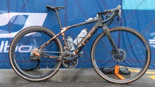 Carolin Schiff's unreleased Canyon: The Women's Unbound Gravel 200 winning bike