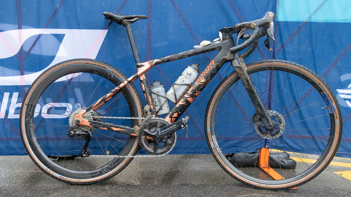 Prototype Canyon gravel bike spotted at Unbound Cyclingnews