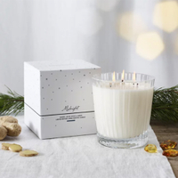 The White Company Midnight Large Candle, was £60, now £48 | The White Company