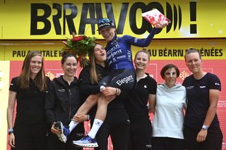 Yara Kastelijn wins super-combaitivity prize Tour de France Femmes 2023