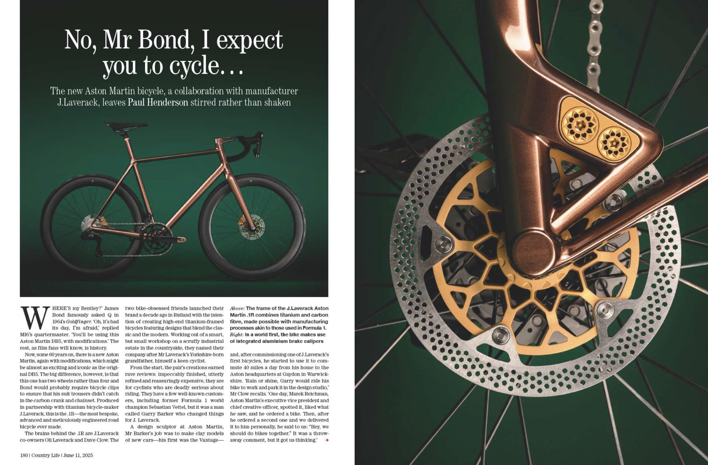 Spreads from Country Life 11 June 2025