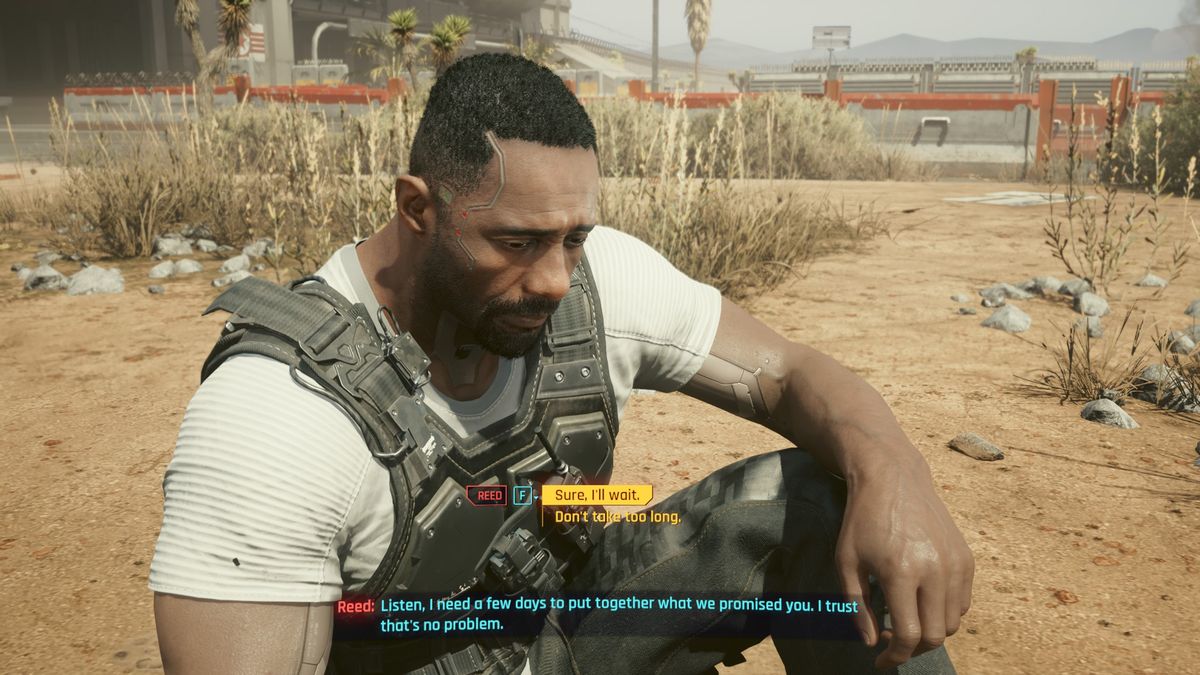 Cyberpunk 2077 new ending - Talking to Reed