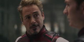 Tony Stark in his Quantum Suit