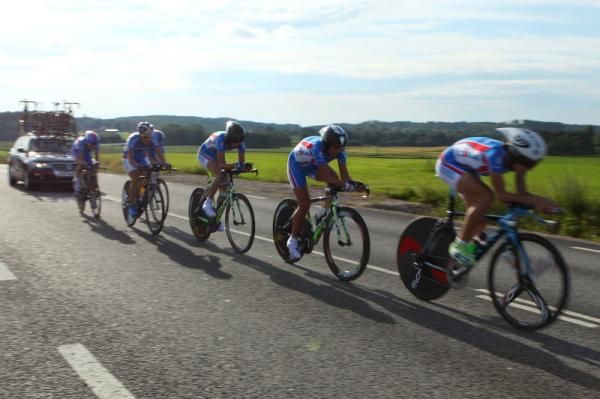 The Russians finished in sixth place