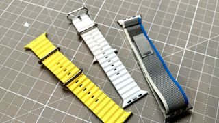 fake Apple Watch Ultra bands from Temu