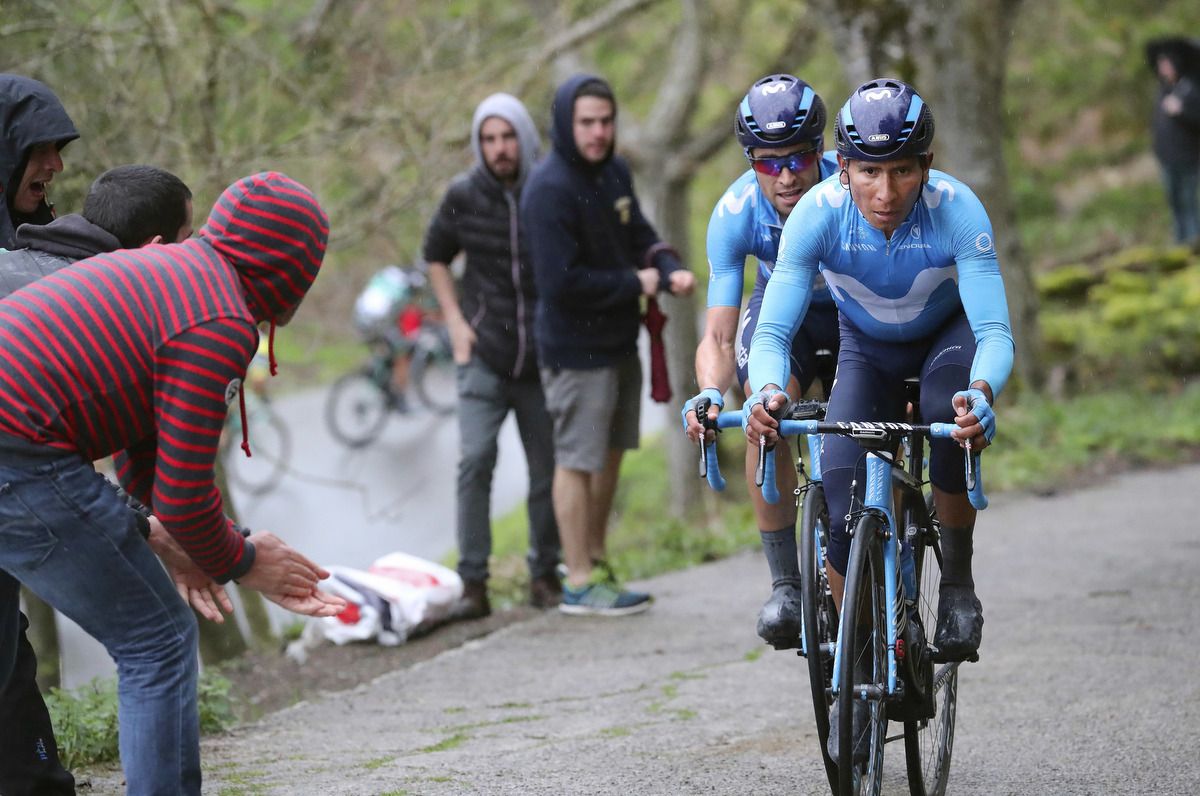 Nairo Quintana and Mikel Landa (Movistar)