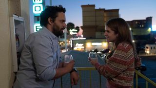 Jake Johnson and Anna Kendrick in Self Reliance