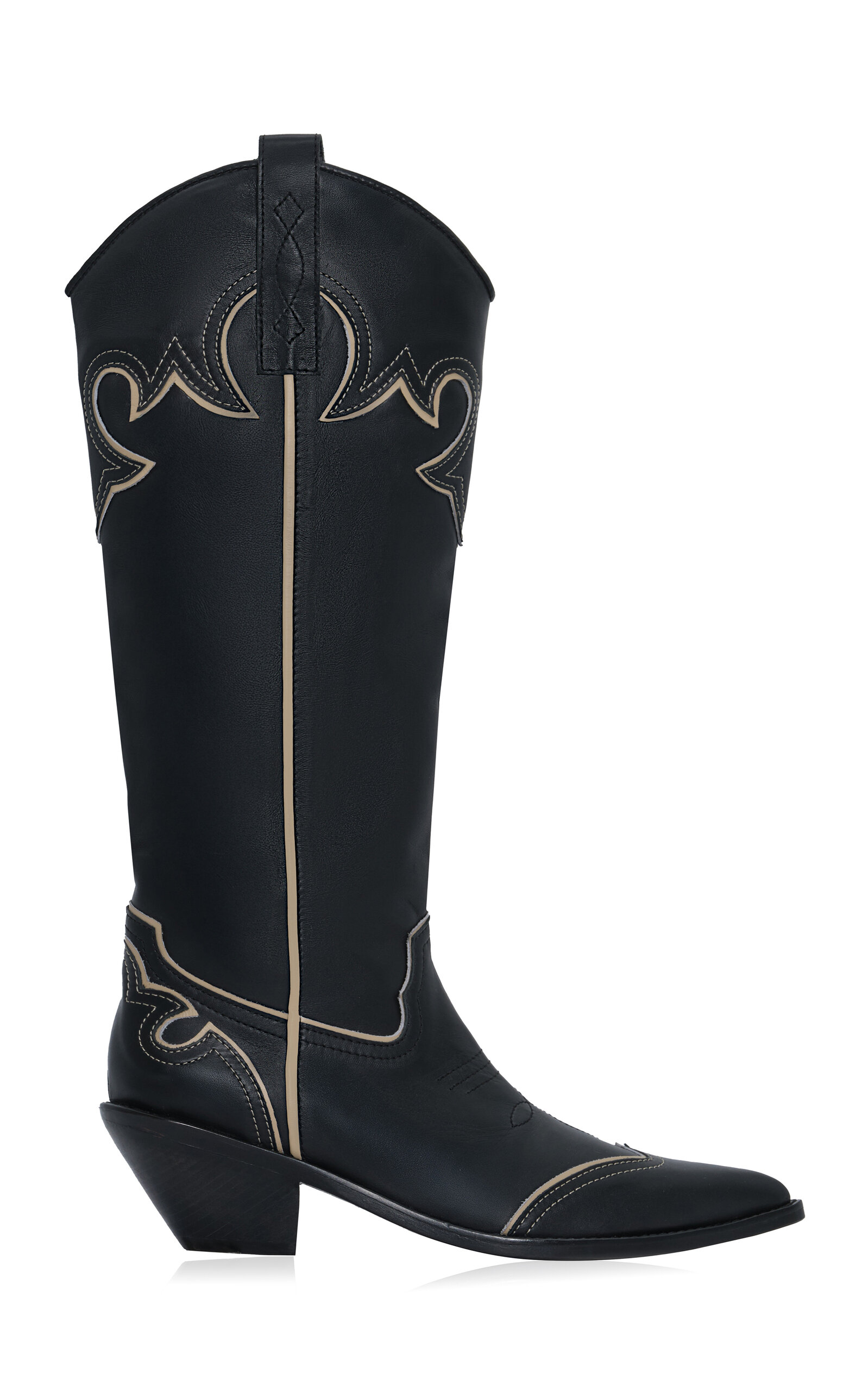 Freedom Step 65mm Leather Cowboy Boots