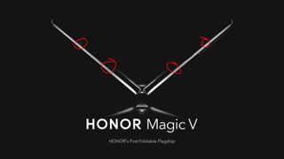 Honor Magic V -kuva muokattuna