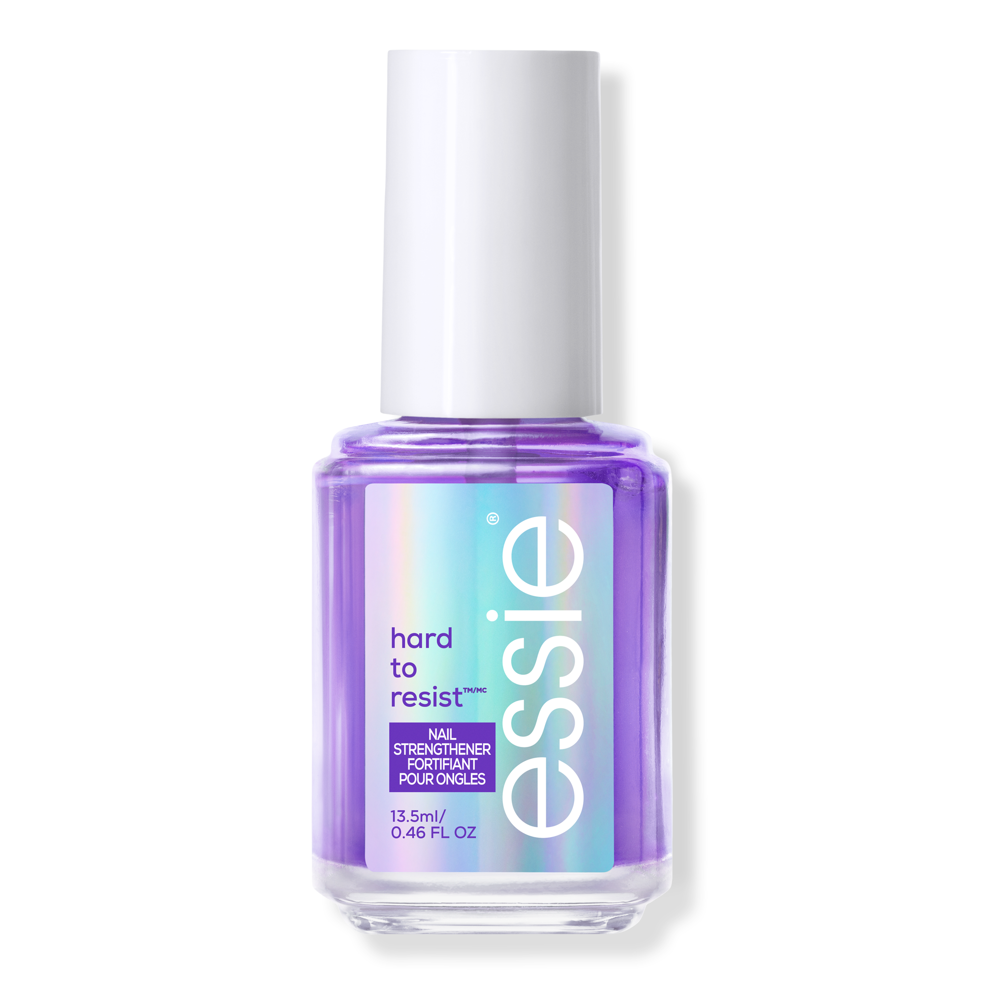 Hard to Resist Nail Strengthener Treatment - Clear Violet Tint, Neutralize &amp;amp; Brighten