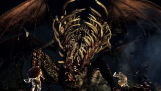 Dark Souls Gaping Dragon boss intro