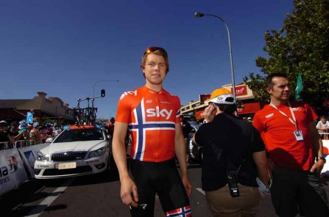 Edvald Boasson Hagen (Sky) begins his classics preparation at the Tour Down Under.