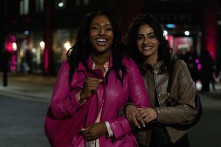 Curfew stars Mandip Gill and Alexandra Burke