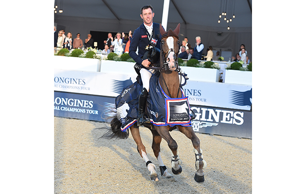 How are those brakes? Scott Brash and Hello Forever soak up the atmosphere following their grand prix win on the Saturday night