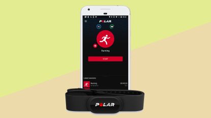 Polar H10 review - app and band