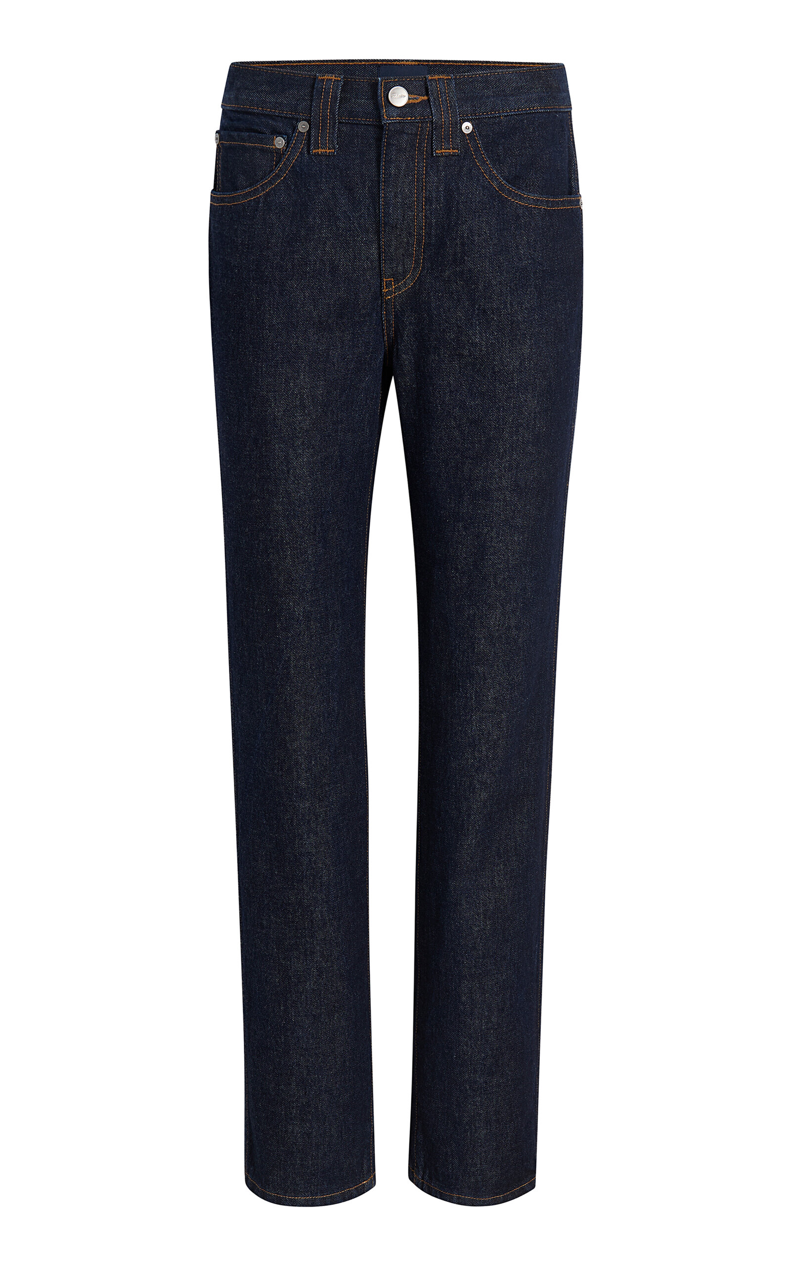 Farley Mid-Rise Straight-Leg Jeans