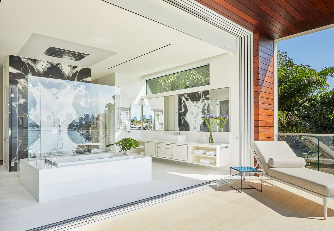 tropical modern home