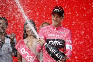 Rohan Dennis (BMC) takes the lead at the Giro d'Italia after stage 2