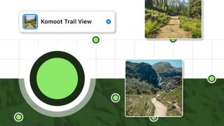 Komoot Trail View
