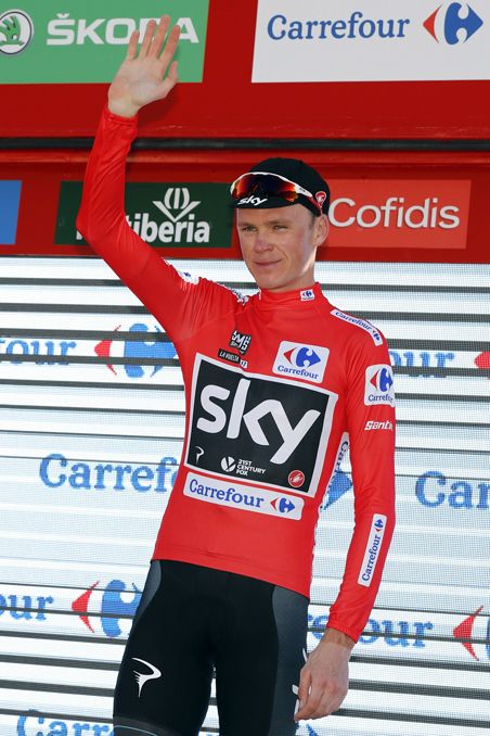 Chris Froome (Team Sky) extends his lead on GC at the Vuelta a Espana
