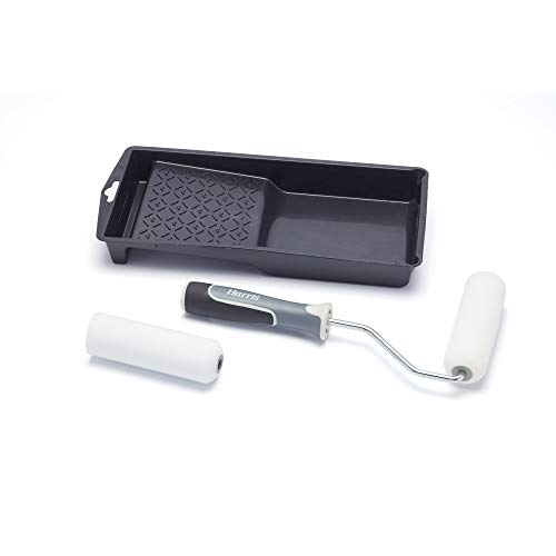 Harris 103022202 Ultimate Woodwork Mini Gloss Roller Set With Tray and Frame, 4"