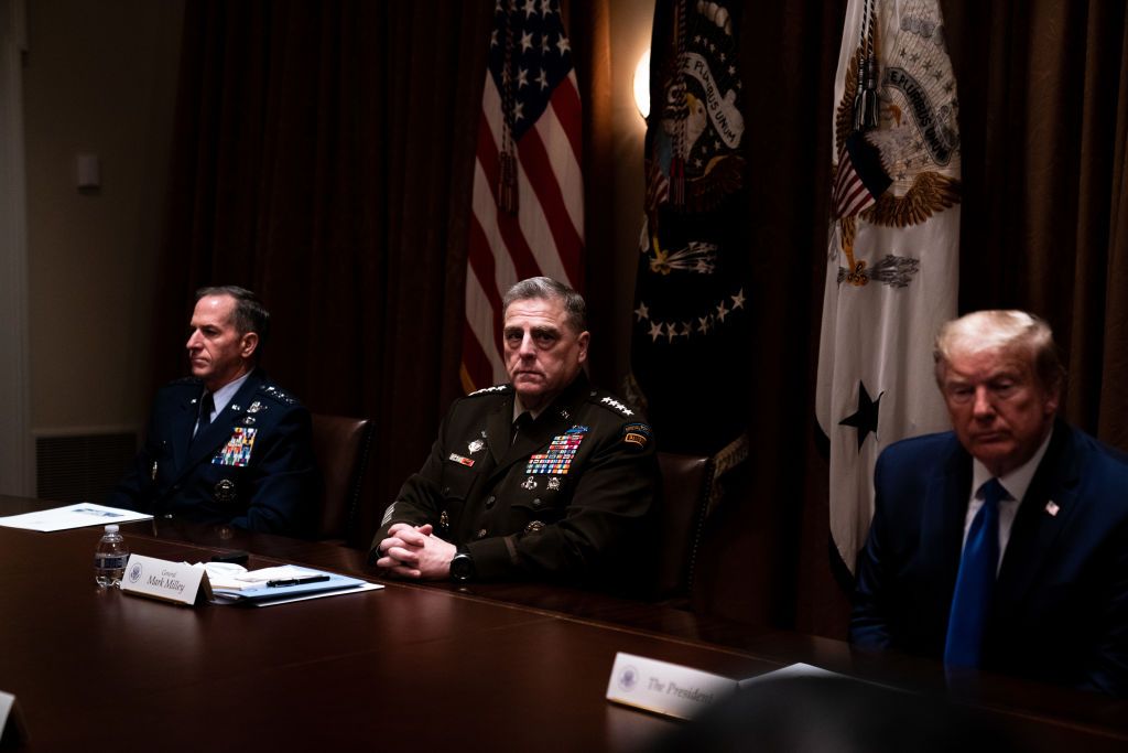 Trump and Gen. Mark Milley