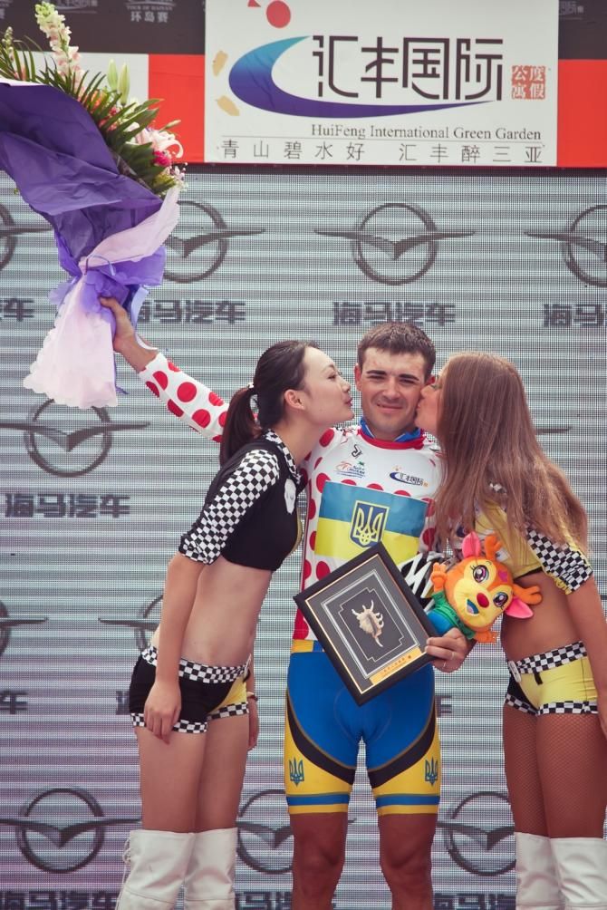 Vitaly Buts kept the KOM jersey