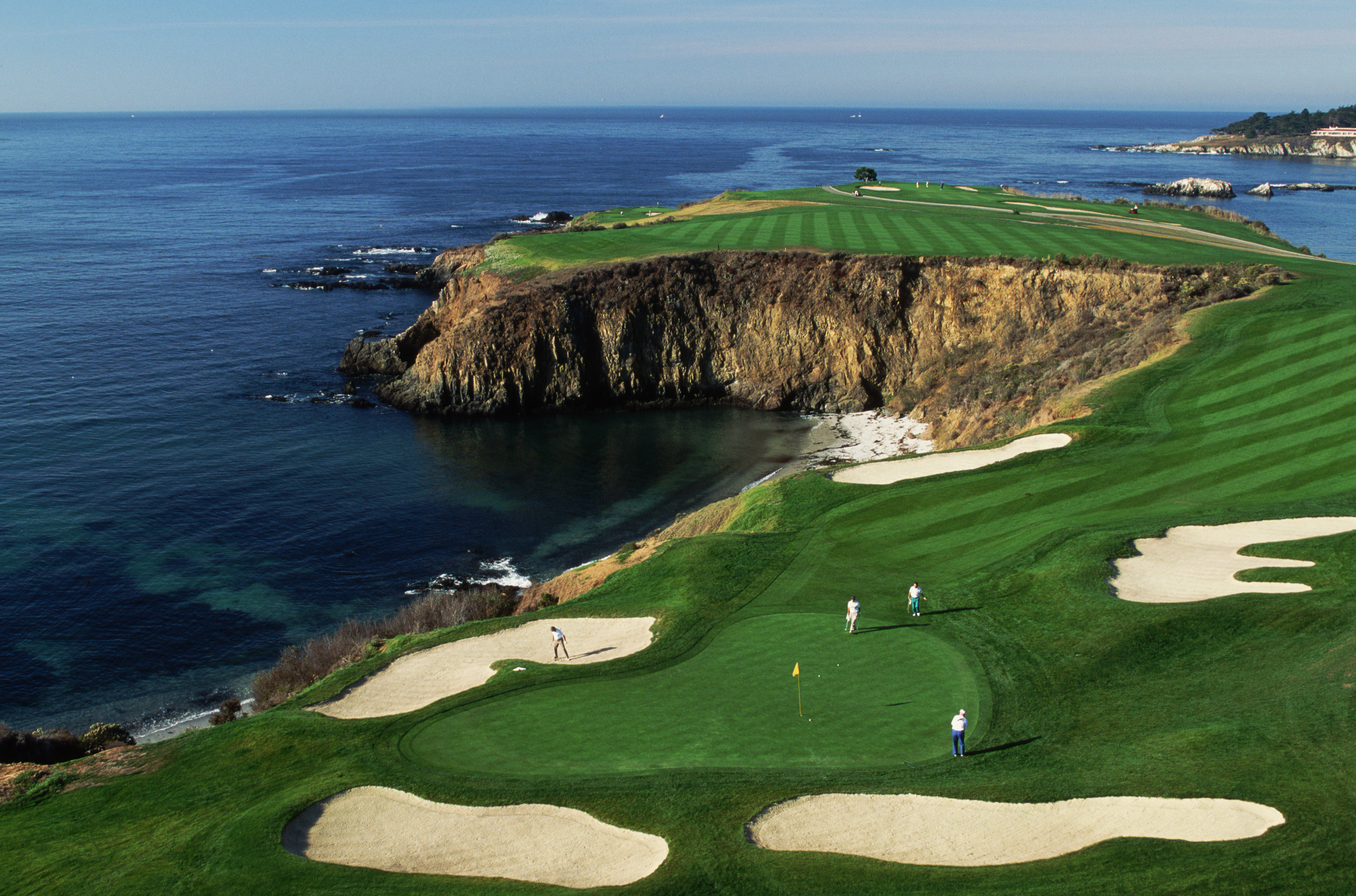 The eighth hole at Pebble Beach Golf Course.