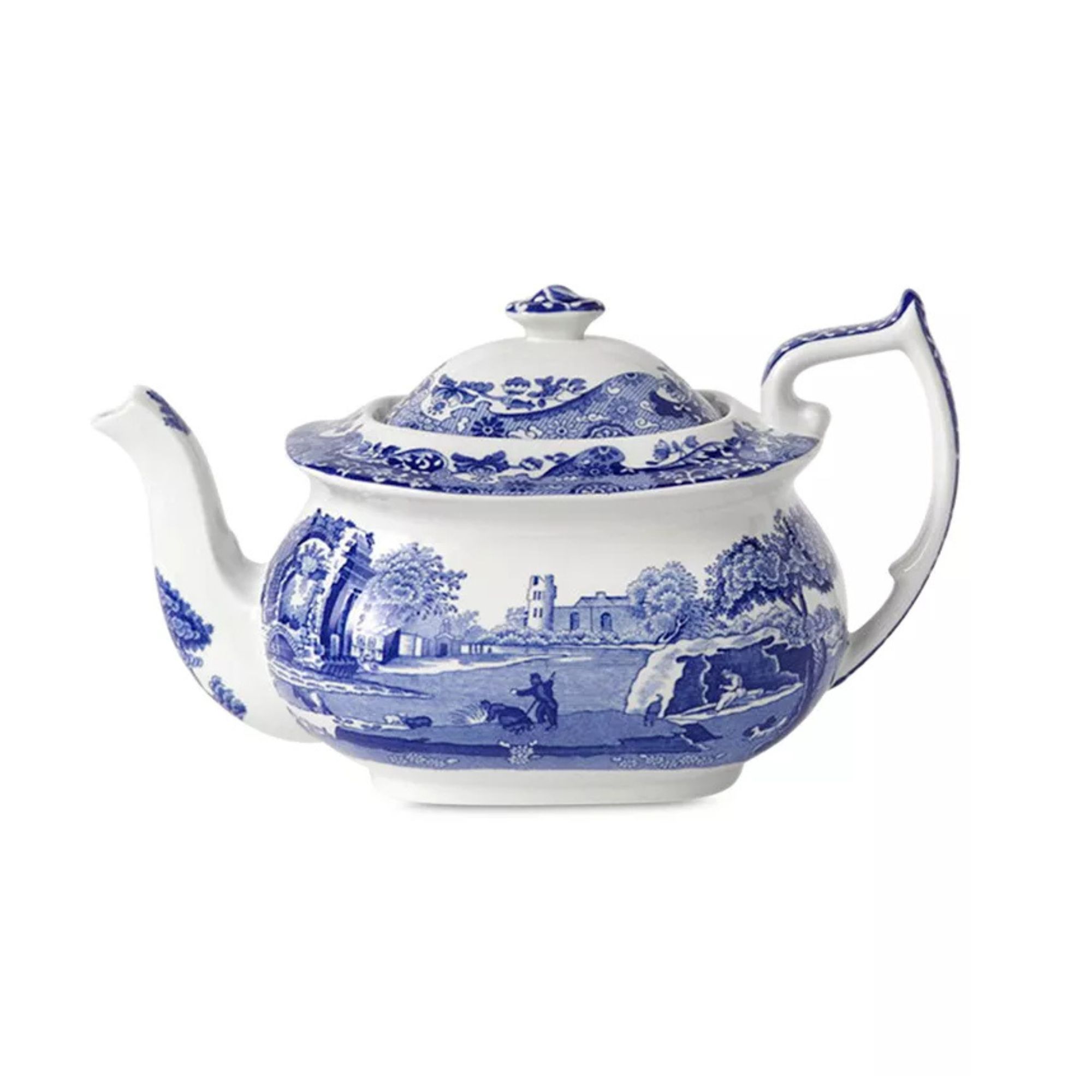 Spode, Spode Blue Italian Teapot