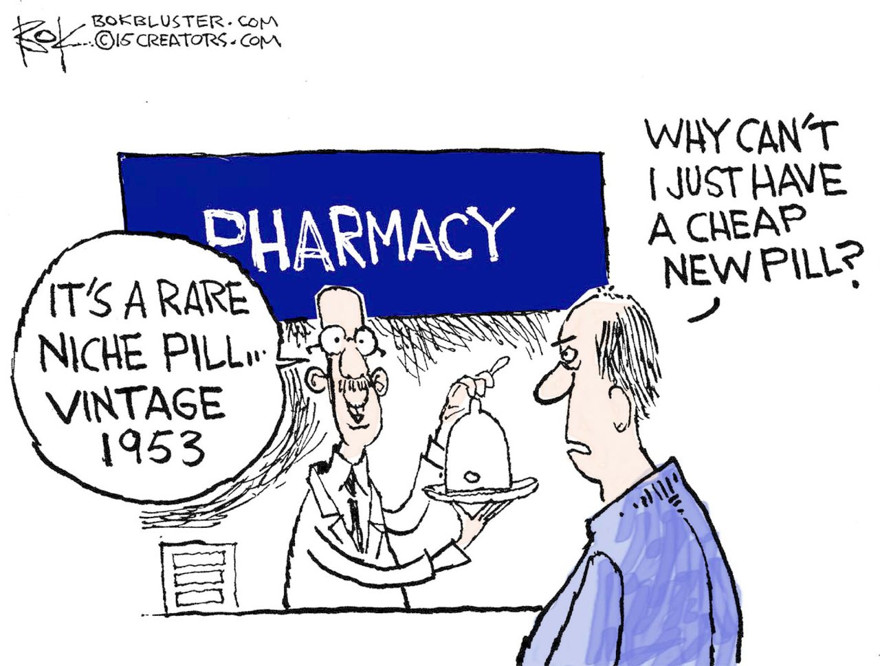 Editorial cartoon U.S. Pharmaceuticals Drugs