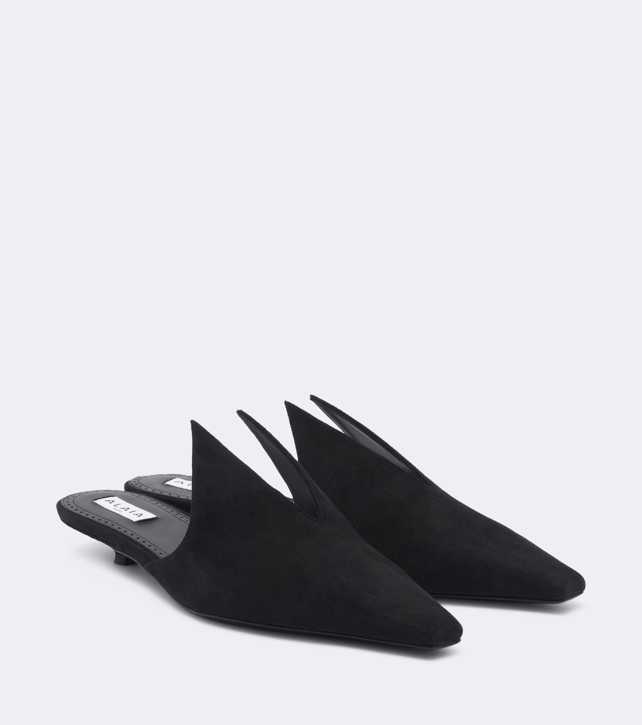 Alaia, Suede mules