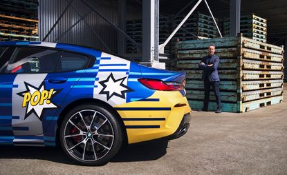 THE 8 X JEFF KOONS:由JEFF KOONS设计的限量版BMW M850i xDrive Gran Coupé。宝马公司Jeff Koons提供