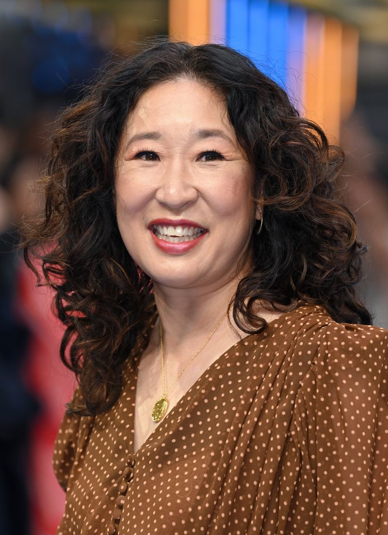 london, england august 26 sandra oh attends the uk premiere of shang chi and the legend of the ten rings at the curzon mayfair on august 26, 2021 in london, england photo by karwai tangwireimage