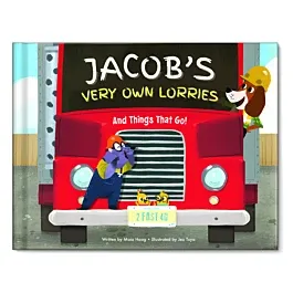 My Very Own Lorries Personalised Book