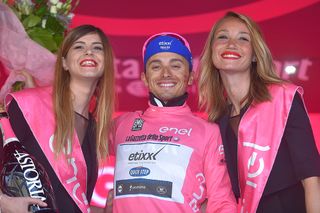 Gianluca Brambilla (Etixx-QuickStep) hadn't expected to keep pink