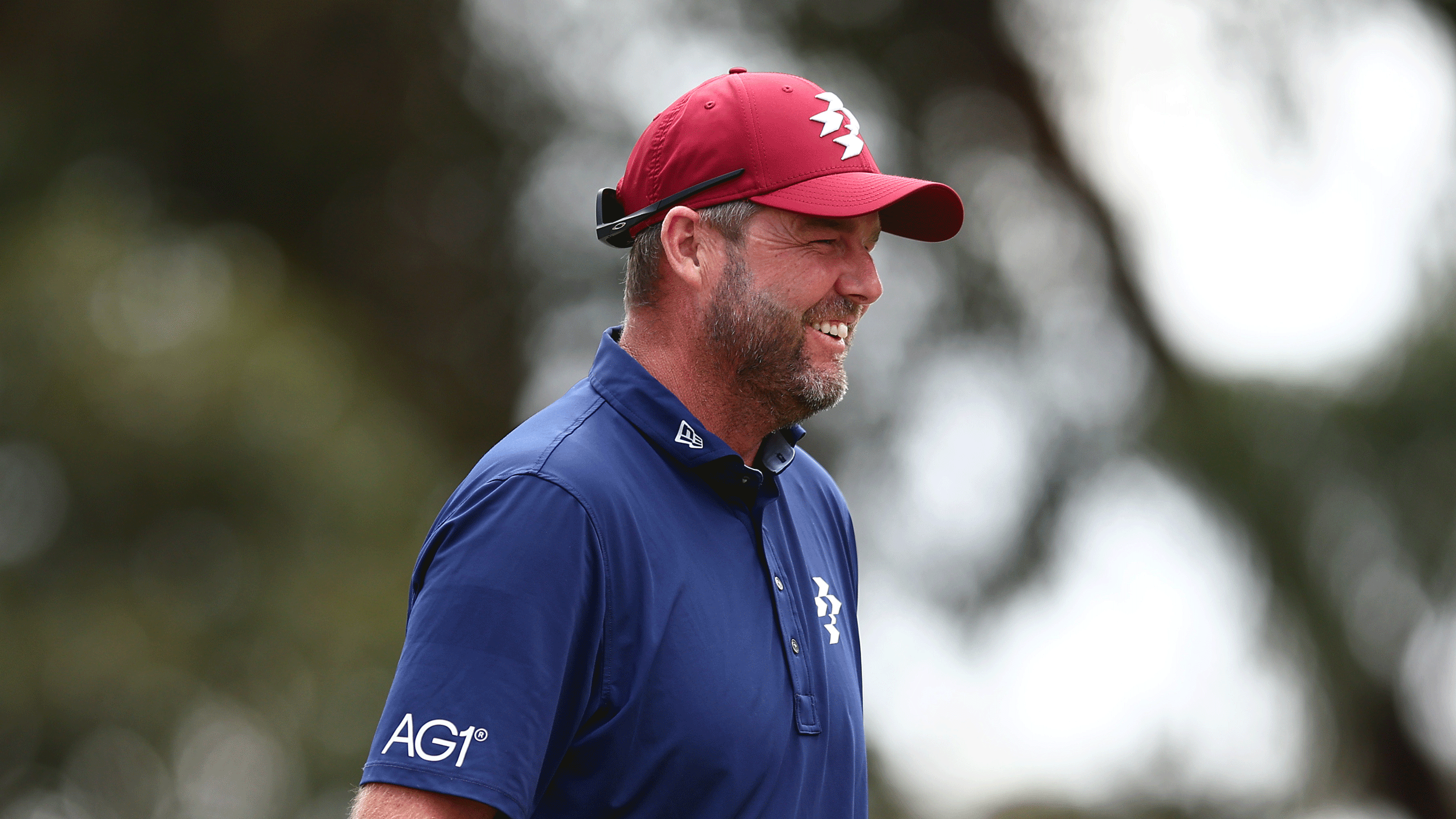 Marc Leishman smiles during the 2025 Crown Australian Open