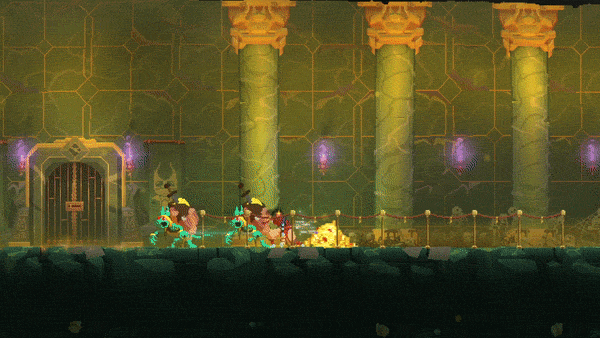 Dead Cells' new DLC in action.