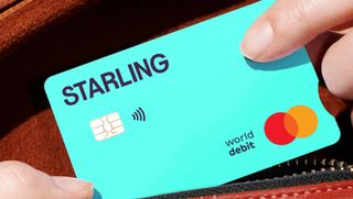 Starling Bank logo on card