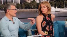 Ben Shephard and Cat Deeley on ITV This Morning sofa