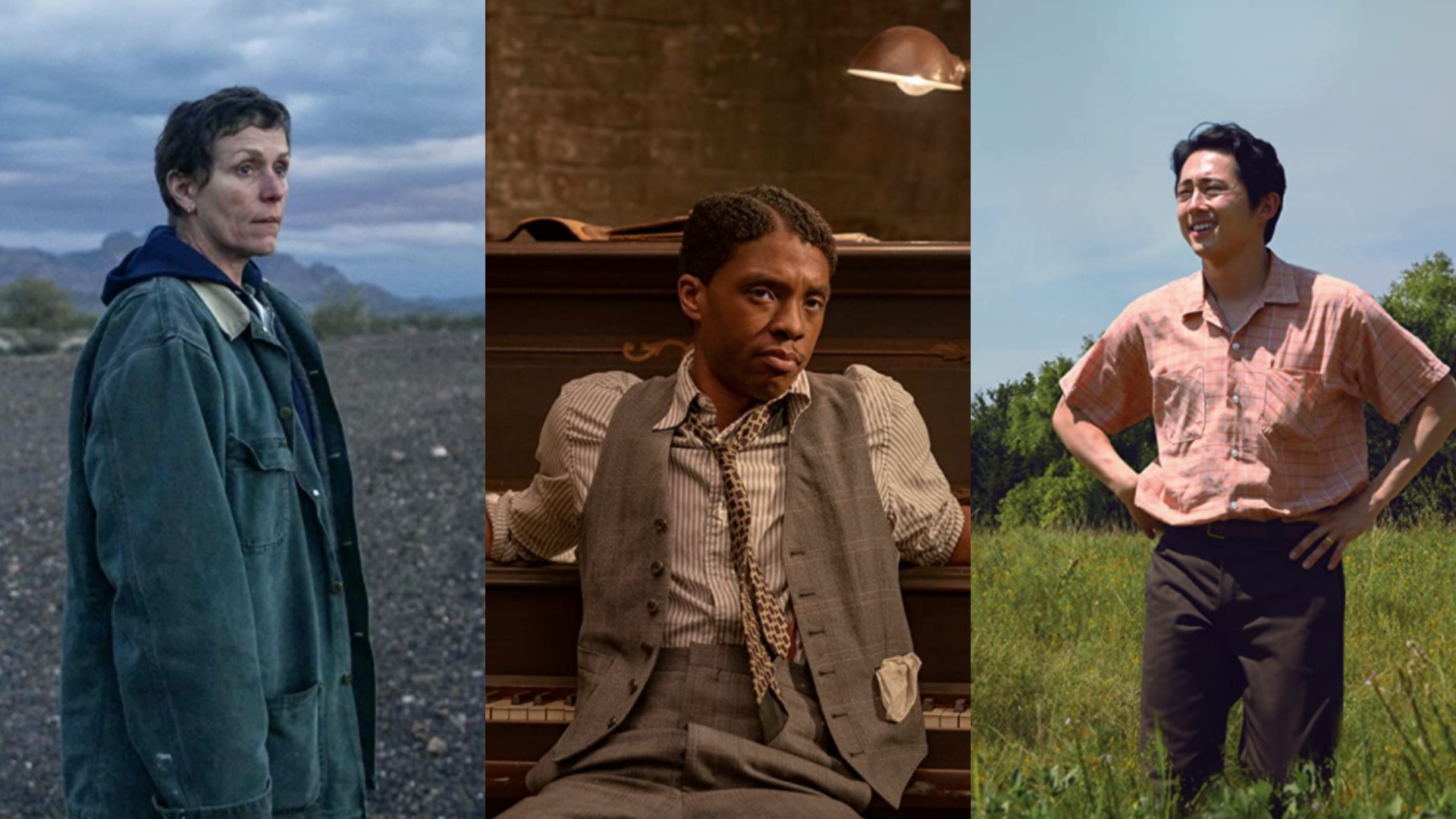 Nomadland, Ma Rainey&#039;s Black Bottom, and Minari